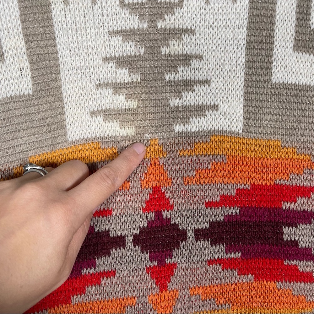 Pendleton Mens Medium 100% Wool High Grade Western Wear‎ Aztec Tribal Sweater - Picture 11 of 12